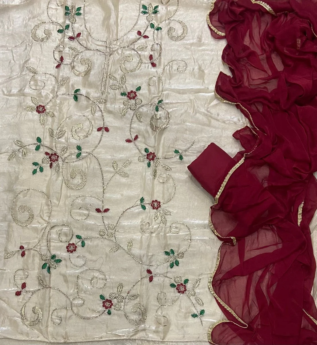 Fancy Muga Cotton Suits