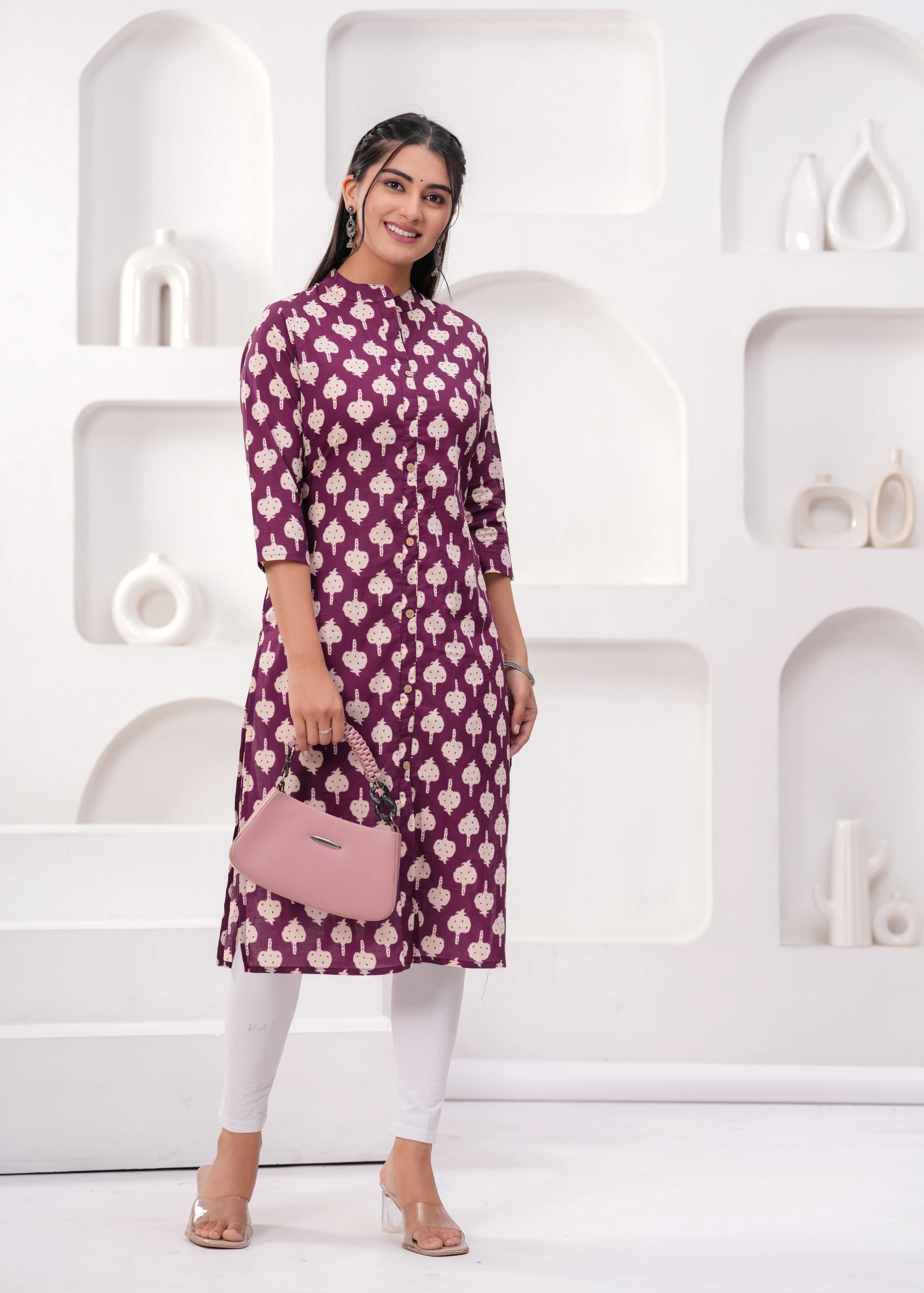 Pure Sanganeri Cotton Print Kurti - Image 5